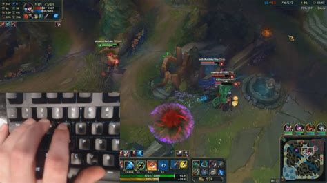 Lee Sin With Keyboard Cam League Of Legends Youtube