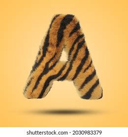 3d Rendering Tiger Alphabet Stock Illustration 2030983379 Shutterstock