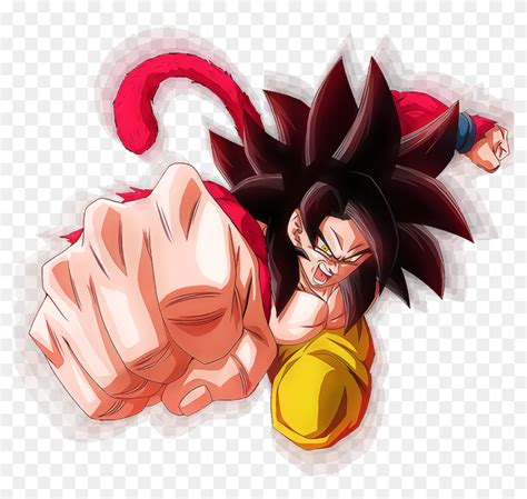 Transparent Super Saiyan 4 Goku Png Goku Ssj 4 Png Png Download