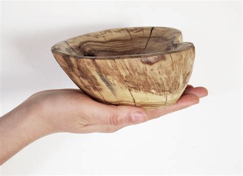 Small Handmade Wood Bowl Handcarved Wooden Bowl Rustic Bowl Etsy
