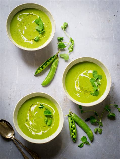 Peapod Soup With Potato And Mint The Veg Space Recipes