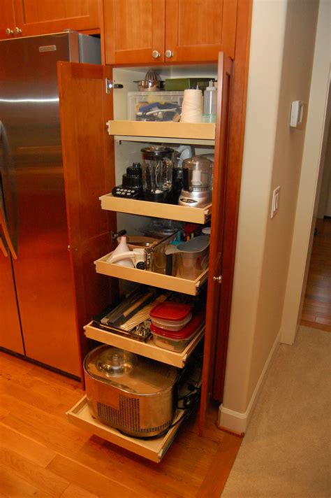 Any pictures you can post would be great. ShelfGenie of Austin pull out pantry shelves | Kitchen ...