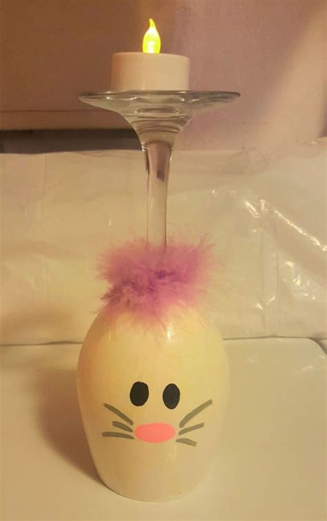 30 Adorable Easter Wine Glass Centerpieces That Make For An Egg Stra
