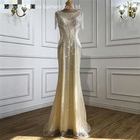 2021 Hot Selling Sequined Sex Stone Ball Dress Luxury Evening Party