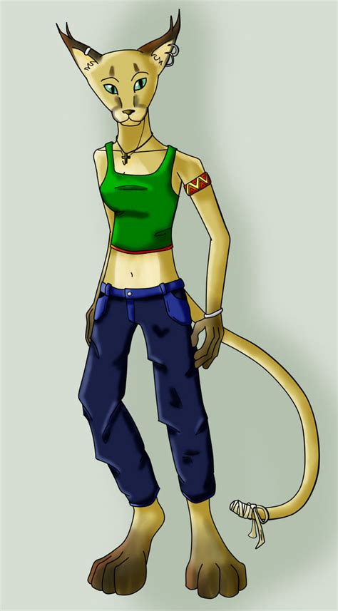 Caracal Girl By Shinu Akamatsu On Deviantart