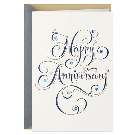 Laser Design Anniversary Card Greeting Cards Hallmark