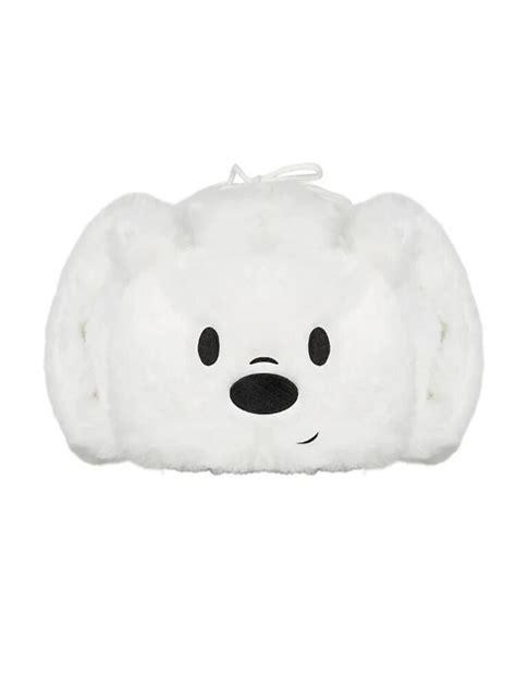 Ushanka White Polar Bear Theoutsideside