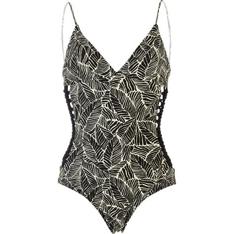 rvca lesotho one piece swimsuit women s clothing