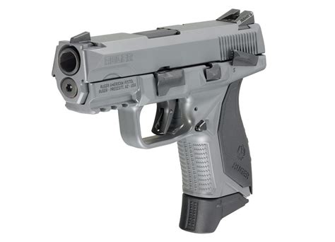 Ruger American Compact Gray 45 Acp 375 Barrel 7 Rounds With Manual