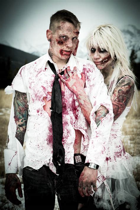 Zombie Wedding Photoshoot