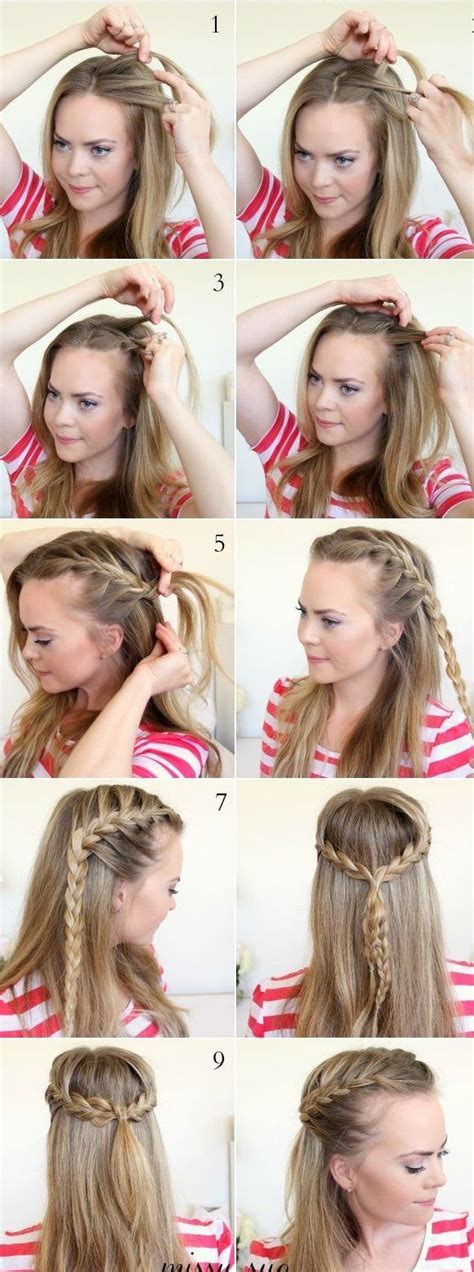 How To French Braid Your Own Hair For Beginners How To Do Thing