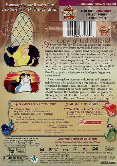 Disney Princess Enchanted Tales Follow Your Dreams Dvd Dvd Empire