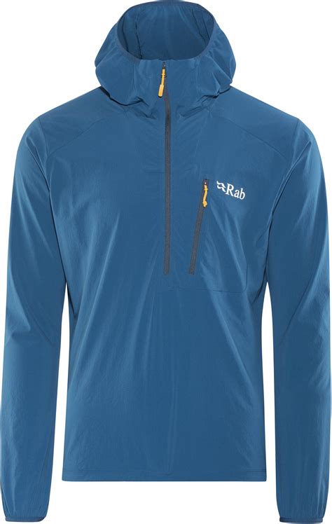 Rab Borealis Pull On Windbreaker Men Ink Campzes