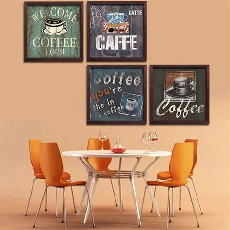 Modern Europe Restaurant Adornment Cafe Wall Hang Picture Paintings