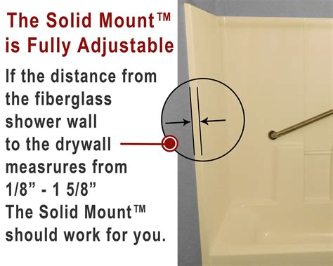 Install Grab Bars Into A Fiberglass Shower Or Tub 1 Set