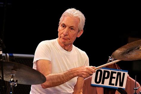 Lean back and extend y. 10 Things You Didn't Know About Charlie Watts