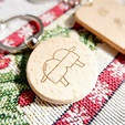 DIY-自制木質鎖匙扣 - Vuoto.Store