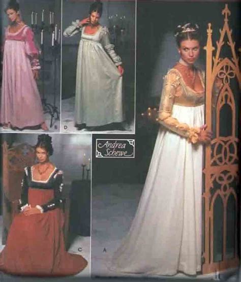 Simplicity Renaissance Dress Costume Sewing Pattern 9531 Sizes 6 12 Uncut By Sandritocat On Etsy