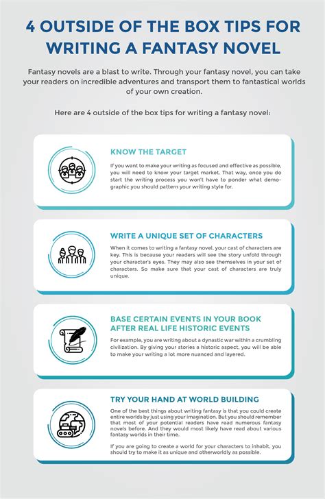 4 Outside Of The Box Tips For Writing A Fantasy Novel