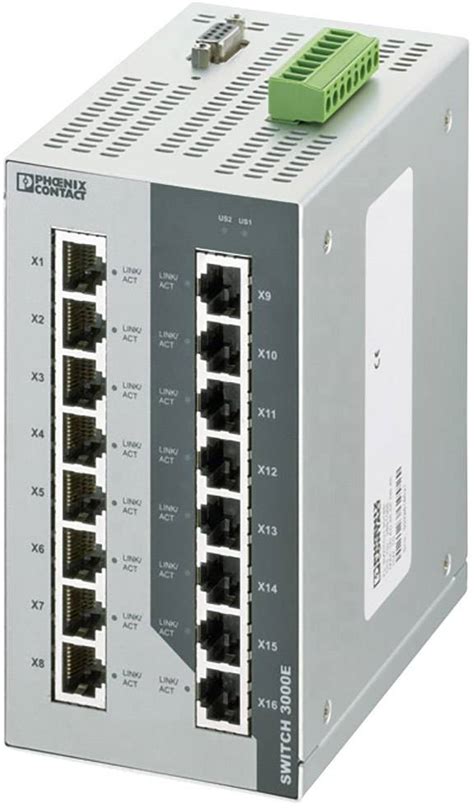 Phoenix Contact Fl Switch 3016e Industrial Ethernet Switch Conradnl