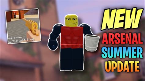 Messing Around In The New Summer Update Roblox Arsenal Youtube