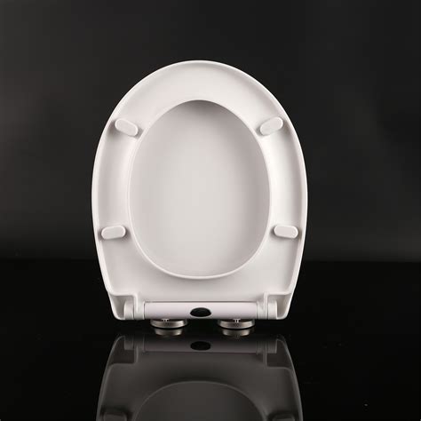 Oval Shape Toilet Seat Slow Soft Close Quick Release Top Fixing Hinges