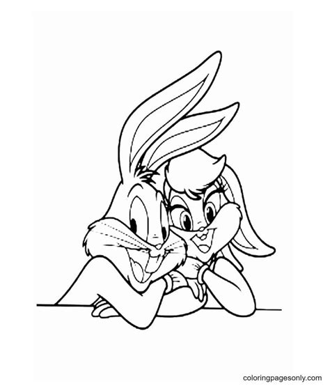 Lola Bunny Und Bugs Bunny Malvorlagen Lola Bunny Malvorlagen