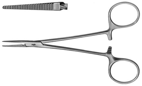 Ae Bh110r Halsted Mosquito Artery Forceps Straight 125 Mm 5″ Austos