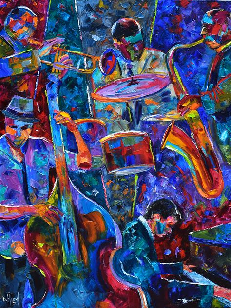 Debra Hurd Original Paintings And Jazz Art Abstract Jazz Painting