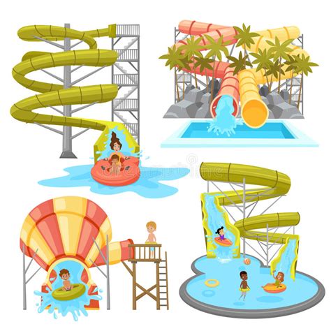 Free Clipart Of Water Parks