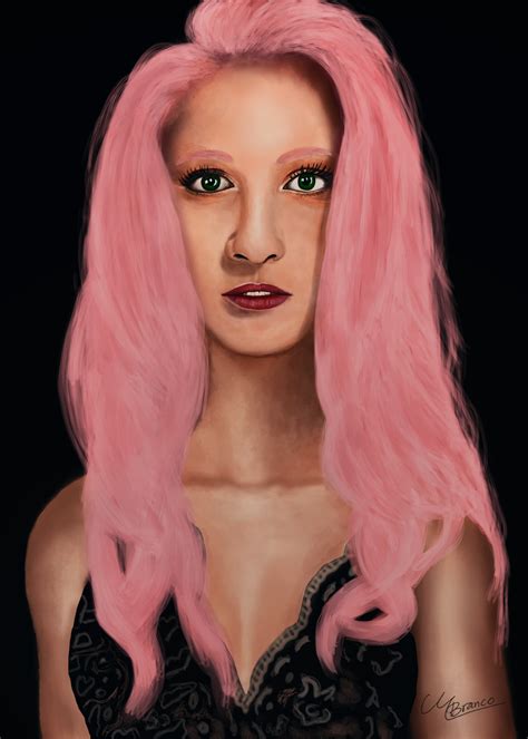 Artstation Pink Hair Girl