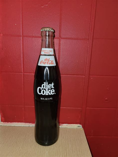 Vintage Diet Coke Uncommon 16fl Oz Bottle Full Etsy