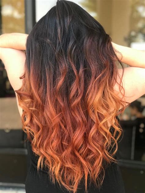 Copper Hair Orange Hair Copper Hair Color Ombre Hair Color