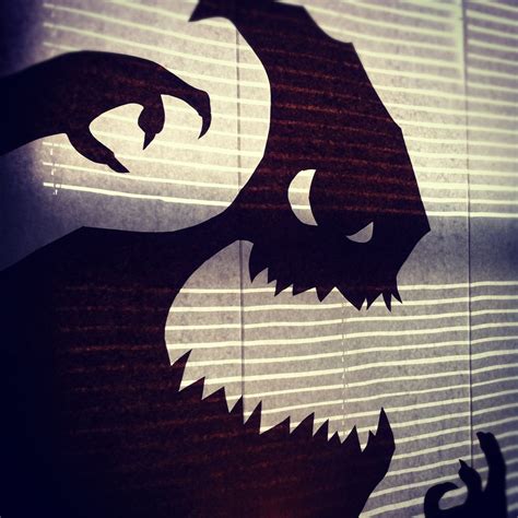 Halloween Window Silhouettes Will Look Spooky Peeking Through The