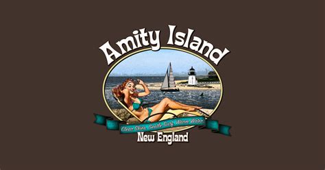 Amity Island Vintage T Shirt Teepublic