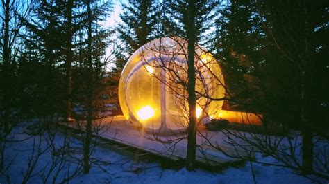 Go Inside Icelands New Inflatable “bubble Hotel” Mental Floss