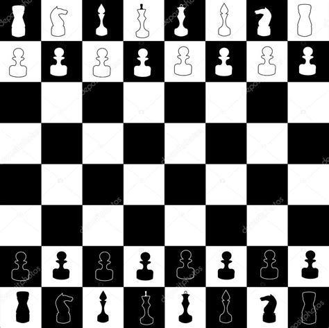 Chess Board Illustration — Stock Vector © Drpas 6260714