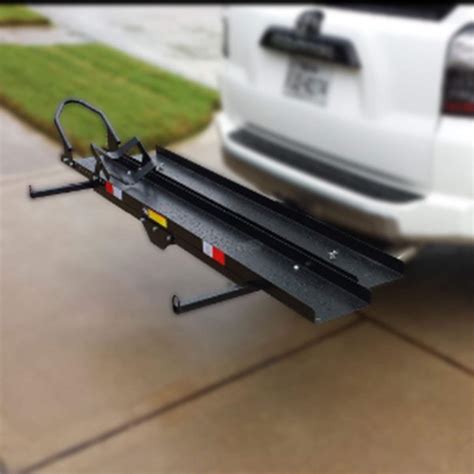 Goplus 600 Lbs Motorcycle Carrier Dirt Bike Rack Hitch Mount Hauler