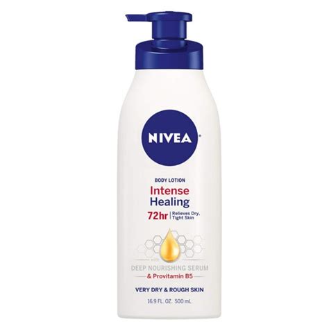 Nivea Intense Healing Body Lotion Very Dry And Rough Skin 169 Fl Oz