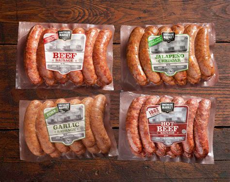Smoked Sausage Value Pack Sampler Southside Market And Barbeque
