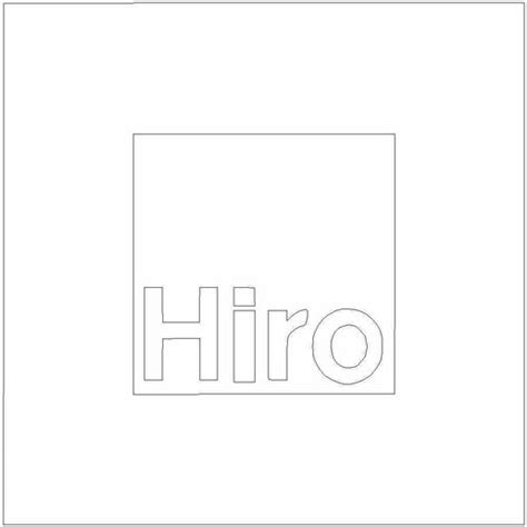 Free Stl File Hiro Ar Tag・3d Printer Design To Download・cults