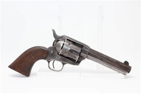 Antique Colt Peacemaker Black Powder Saa Revolver 45 Colt Six Shooter