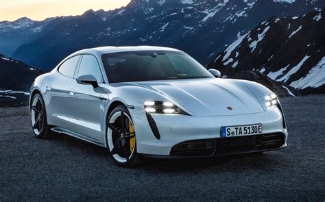 highest performance version of porsche taycan electric car goes lowest on range