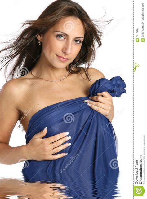 Young And Seductive Brunette Royalty Free Stock Image