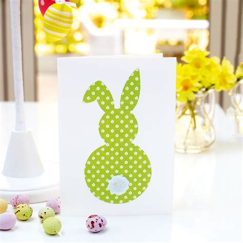 Add A Fluffy Tail Cute Easter Bunny Card To Make