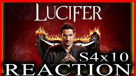 Lucifer Season 4 Finale Episode 10 Reaction Youtube