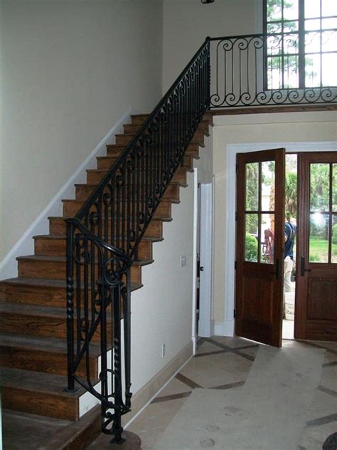 I am upholstering a wrought iron table and chair set. Wrought Iron Stair Railing