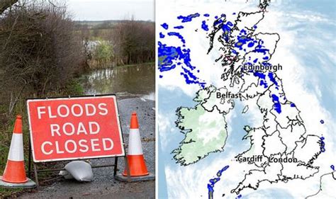Uk Weather Forecast Three Flood Alerts In Place As Met Office Predicts Heavy Showers Weather