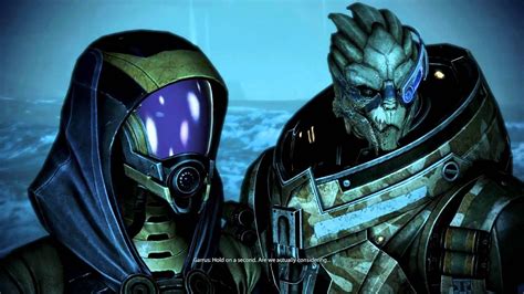 Mass Effect 3 Garrus Romance In Leviathan Dlc Youtube