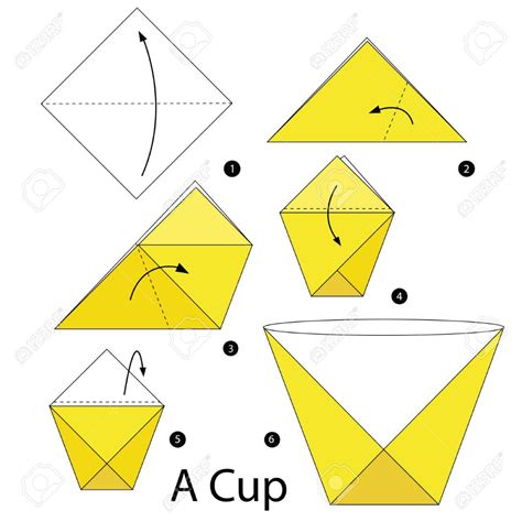 Step By Step Instructions How To Make Origami A Cup Artofit